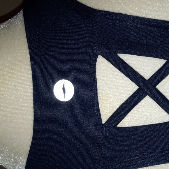 NWOT AVIA Sports Bra - Navy - Medium 8-10 - Picture 6 of 10